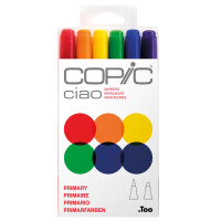 COPIC Marker ciao, 6er Set "Primary"