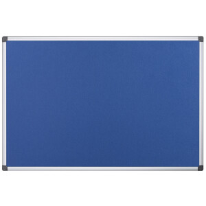 Bi-Office Filztafel "Maya", 900 x 600 mm, blau