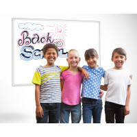 Bi-Office Weißwandtafel, antibakteriell, 1.800 x...