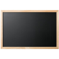 Bi-Office Kreidetafel, Rahmen in Kirschoptik, 900 x 600 mm