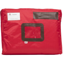 ALBA Banktasche "POCSOU R" mit Dehnfalte, Polyester, rot