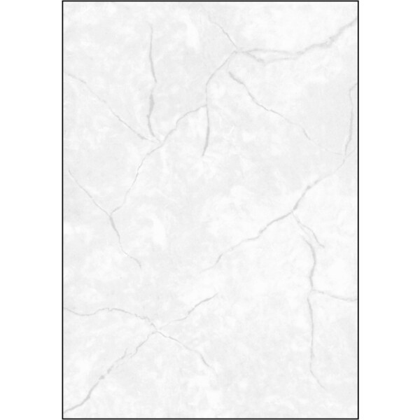 sigel Struktur-Papier, A4, 90 g qm, Feinpapier, Granit grau