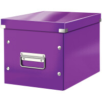 LEITZ Ablagebox Click & Store WOW Cube M, eisblau