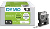 DYMO D1 Schriftbandkassette schwarz weiß, 9 mm x 7 m, 10er
