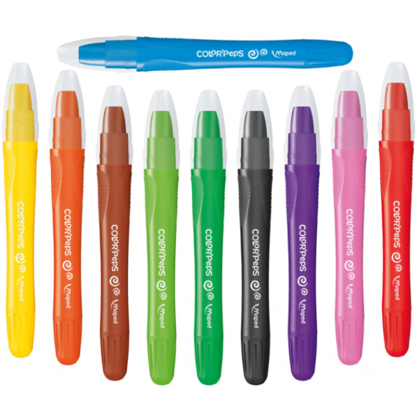 Maped Gelmalstift COLORPEPS GEL, 10er Kunststoffetui