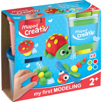 Maped Creativ Spielknete-Set, 4 Standard-Farben, 456 g