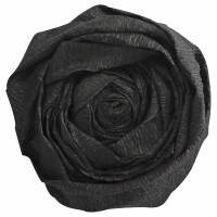 Clairefontaine Krepp-Papier, (B)500 mm x (L)2,5 m, schwarz