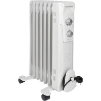 CLATRONIC Öl-Radiator RA 3735, 7 Rippen, weiß