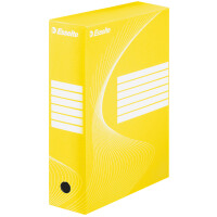 Esselte Archiv-Schachtel VIVIDA, DIN A4, gelb, (B)100 mm
