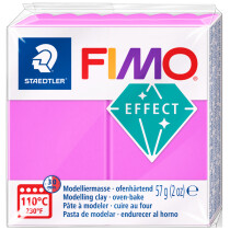 FIMO EFFECT Modelliermasse, ofenhärtend, neonlila, 57 g