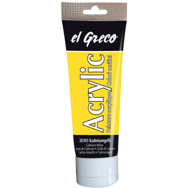 KREUL Acrylfarbe el Greco, titanweiß, 75 ml Tube