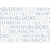 SUSY CARD Geschenkpapier "Congratulations", auf...