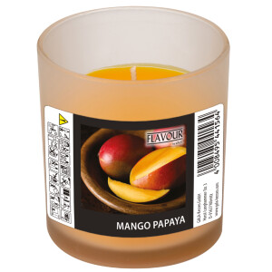 FLAVOUR by Gala Duftkerze im Glas "Mango-Papaya"