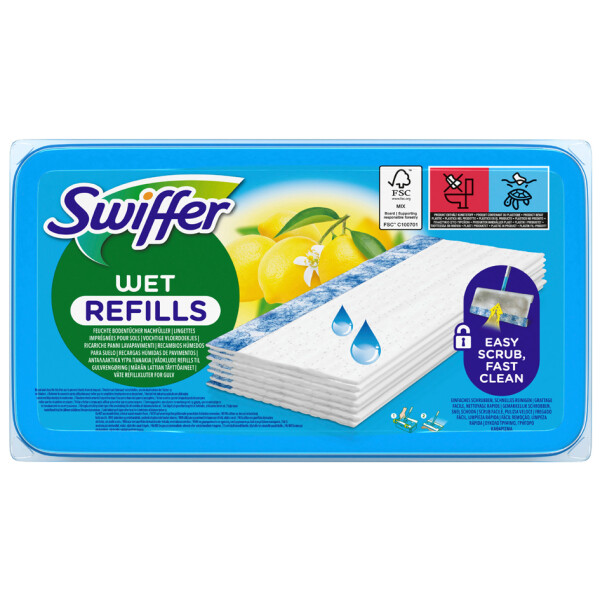 Swiffer Feuchte Bodenwischt&uuml;cher Wet, Nachf&uuml;llpackung