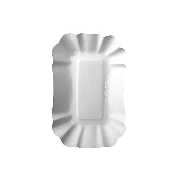 PAPSTAR Pommes-Schale "pure", Maße: 90 x 140 x 30 mm, weiß