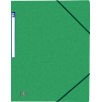 Oxford Eckspannermappe Top File+, DIN A4, grün