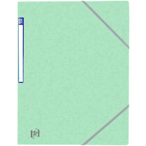 Oxford Eckspannermappe Top File+, DIN A4, pastellgrün