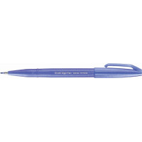 PentelArts Faserschreiber Brush Sign Pen SES15, blauviolett