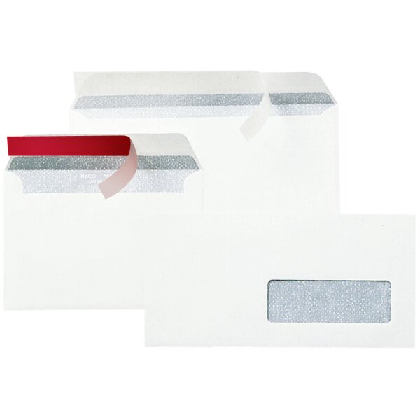 GPV Briefumschl&auml;ge, B6R, 120 x 176 mm, wei&szlig;, ohne Fenster