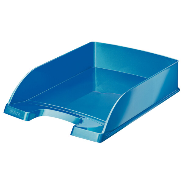 LEITZ Briefablage Plus WOW, A4, Polystyrol, schwarz
