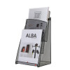 ALBA Tisch-Prospekthalter "MESHPREZA4", DIN A4, Drahtmetall
