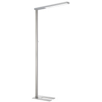 UNiLUX LED-Stehleuchte STRATUS, dimmbar, silber