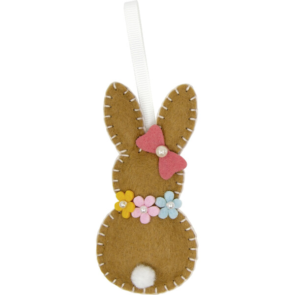 folia Mini Filz-N&auml;hset "Filzinies", 15-teilig, Hase