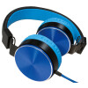 LogiLink Stereo Headset, faltbar, schwarz blau