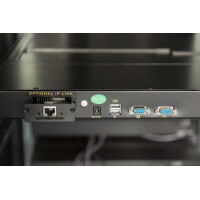 DIGITUS 19" Konsole mit KVM Switch, 16 Port, mit TFT...