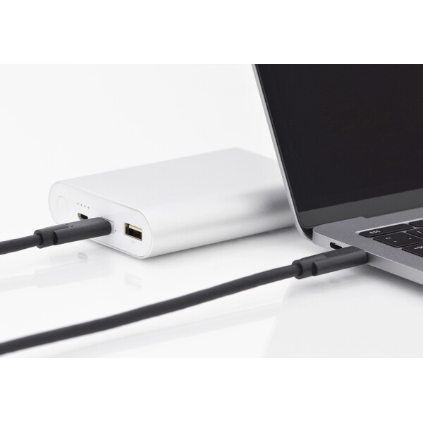 DIGITUS USB 3.1 Anschlusskabel, USB-C - USB-C Stecker, 1,0 m