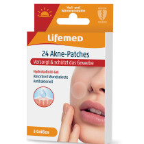 Lifemed Akne-Patches, transparent, 3 Größen