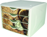 helit Schubladenbox "the chameleon", Dekor big apple
