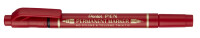 Pentel Permanent-Marker Pen, Doppelspitze, rot