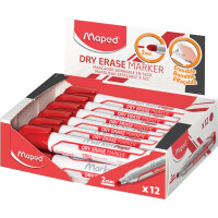 Maped Whiteboard-Marker MarkerPeps Jumbo, schwarz, 12er