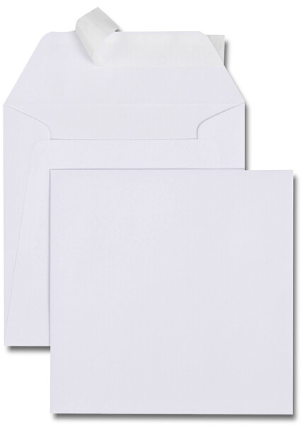 GPV Briefumschläge 170 x 170 mm, weiß, ohne Fenster