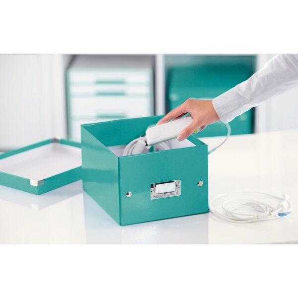 LEITZ Ablagebox Click &amp; Store WOW, DIN A5, gr&uuml;n