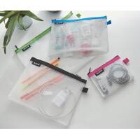 LEITZ Reißverschlusstasche WOW Traveller, 4er Set