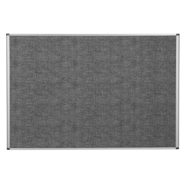 Bi-Office Textiltafel, lärmschützend, 900 x 600 mm, grau