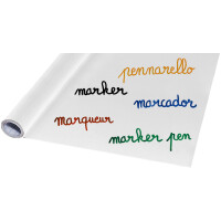 Wonday Weißwandtafel-Folie, selbstklebend, Rolle,...