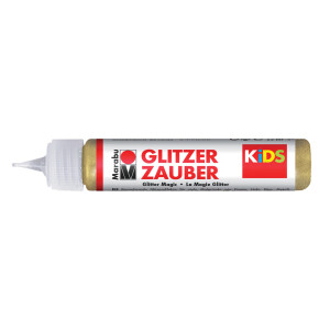 Marabu KiDS Glitzerfarbe "Glitzerzauber", glitter-gold