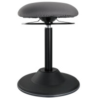 LogiLink Hocker, höhenverstellbar, Gasdruckfeder, schwarz