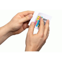 DURABLE Namensschild "VISITOR BADGE", aus...