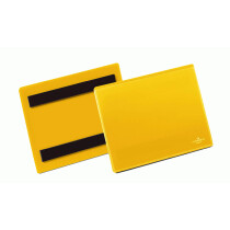 DURABLE Kennzeichnungstasche, magnetisch, 100 x 38 mm, gelb