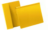 DURABLE Kennzeichnungstasche, mit Falz, DIN A4 quer, gelb