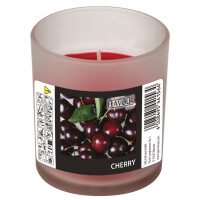 FLAVOUR by Gala Duftkerze im Glas "Fresh Linen"