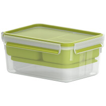 emsa XL Lunchbox CLIP & GO, 2,3 Liter, transparent...