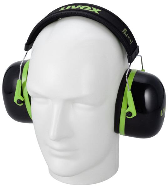 uvex Kapsel-Gehörschutz K1, schwarz grün
