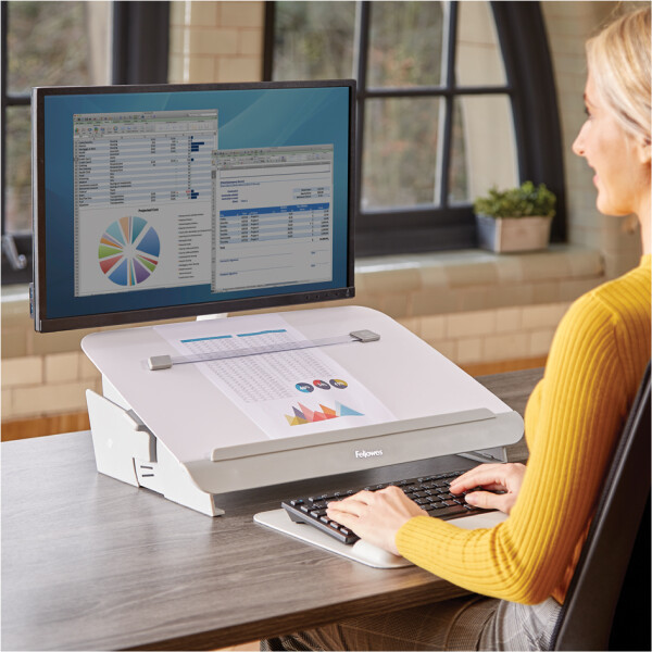Fellowes Dokumentenhalter Hana Series, weiß
