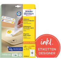 AVERY Zweckform Universal-Etiketten, 210 x 297 mm,...