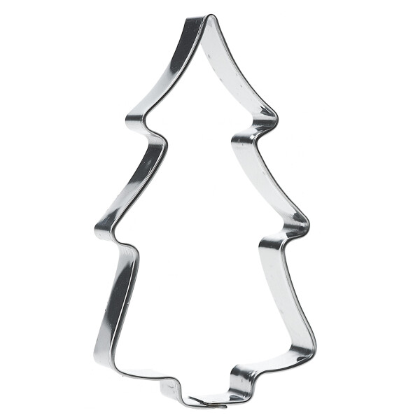GastroMax Ausstechform Tannenbaum, H&ouml;he: 110 mm, Edelstahl